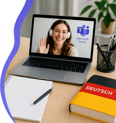 Učenje nemačkog jezika putem Microsoft Teams platforme